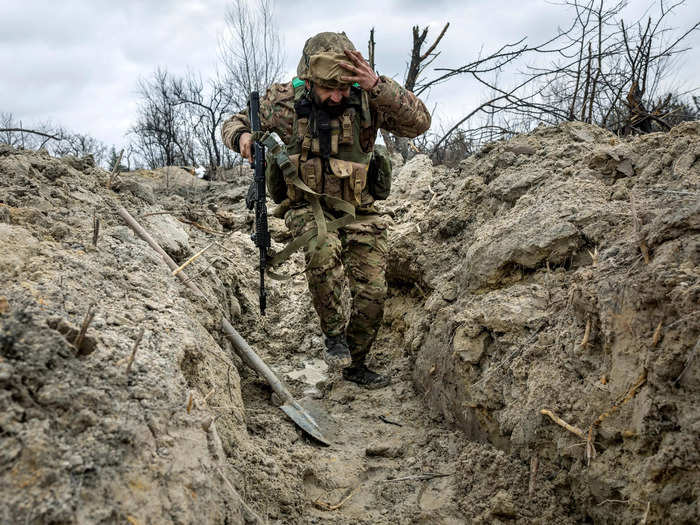 Fabian said trenches involve the constant threat of artillery, a major attack, or a raid, and soldiers often endure really rough conditions.