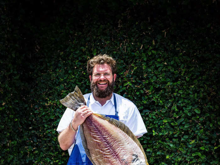 Seafood was a natural fit for Cimarusti, who told me: "Before I was ever a cook, I was a fisherman."