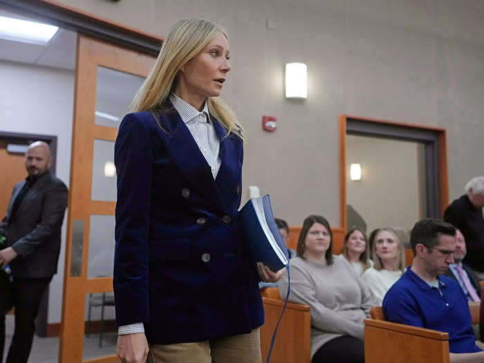 For the past two weeks, Gwyneth Paltrow has been in court in Utah, fighting a lawsuit from a retired optometrist who claims the actress crashed into him on a beginner slope at Deer Valley Resort in 2016.