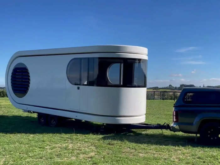 Camping has just got a lot more luxurious with this new Romotow RV.
