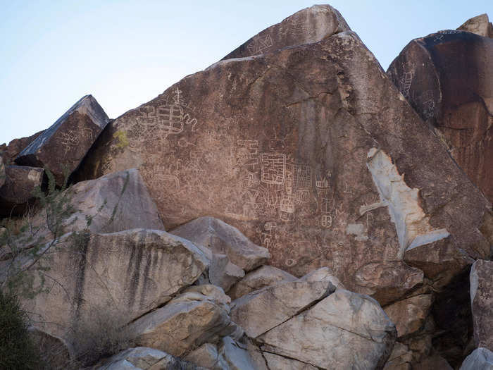 Within the desert are the Dead Mountains on the southern border, which also hold sacred importance and reflect "traditional cosmogony, delineate religious events, embody religious figures, and define burial places."