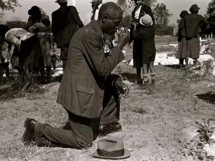 For cemeteries specifically, Black communities were forced to create their own, with very little funding, usually in potter