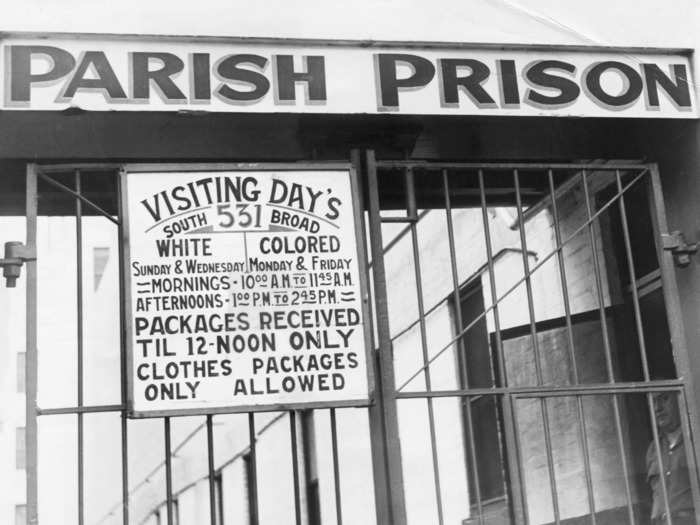 Cemeteries, asylums, and even jails were segregated.