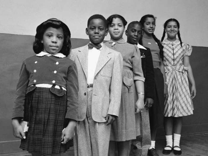 In 1954, segregation of education was considered unconstitutional by the Supreme Court after Brown v. Board of Education.