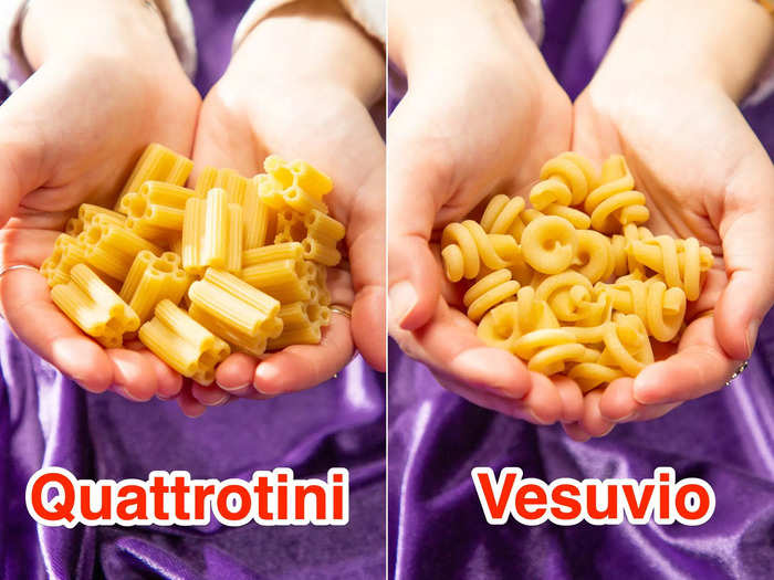 Quattrotini and vesuvio have been part of Italy