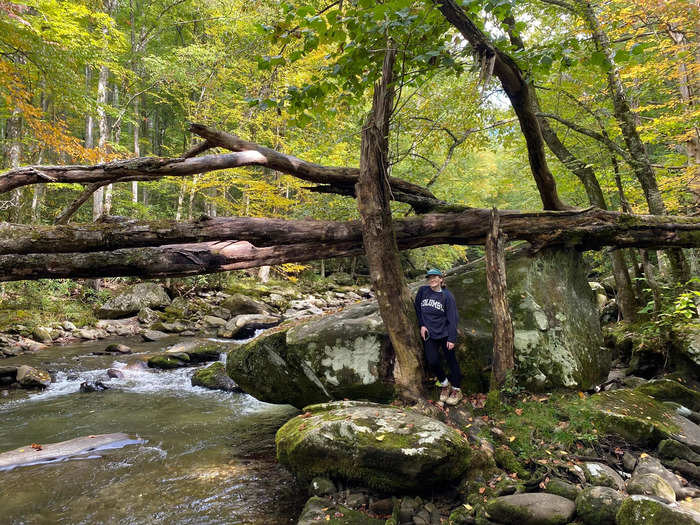 It cost $50 total for two nights at a campground in Great Smoky Mountains National Park.