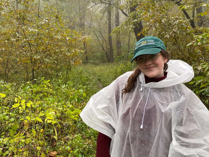 Most of our time in Shenandoah was spent in and around the cabin, as the weather was too bad for hiking.