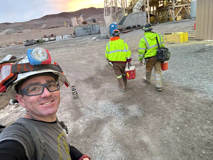 Every other week, I work seven days straight as an underground miner at Nevada Copper, a copper mine based in Yerington. This is what a typical work day looks like.