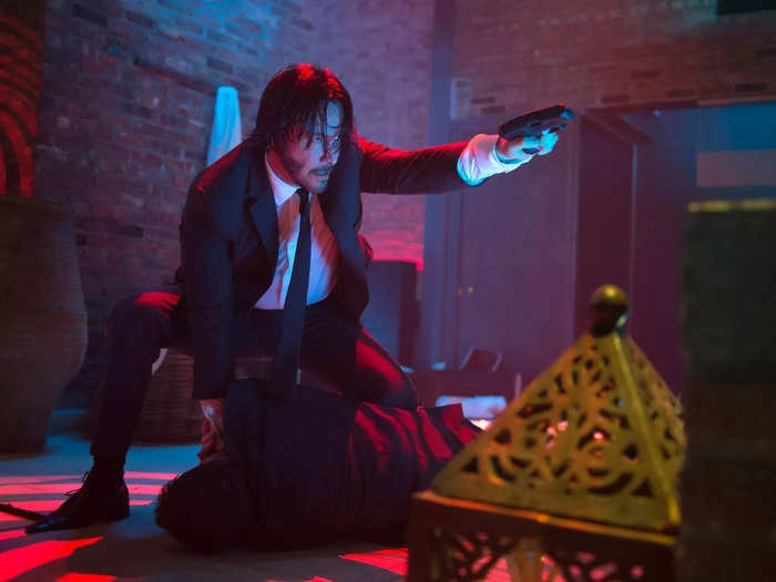 6. The Red Circle bathhouse fight, "John Wick" (2014)