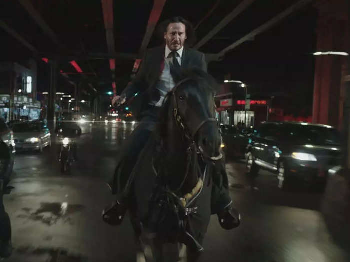 7. Horseback chase, "John Wick: Chapter 3 - Parabellum" (2019)