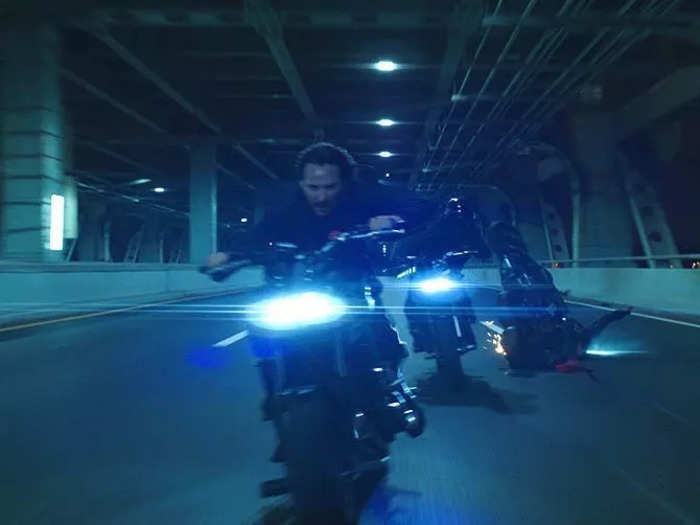 9. Motorcycle swordfight, "John Wick: Chapter 3 - Parabellum" (2019)