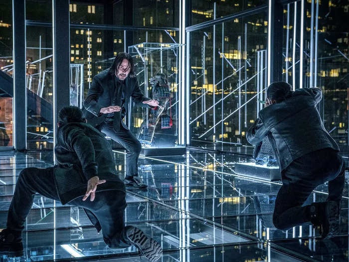 22. The glass room, "John Wick: Chapter 3 - Parabellum" (2019)