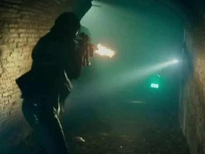 25. John shoots his way through the catacombs underneath Rome, "John Wick: Chapter 2" (2017)