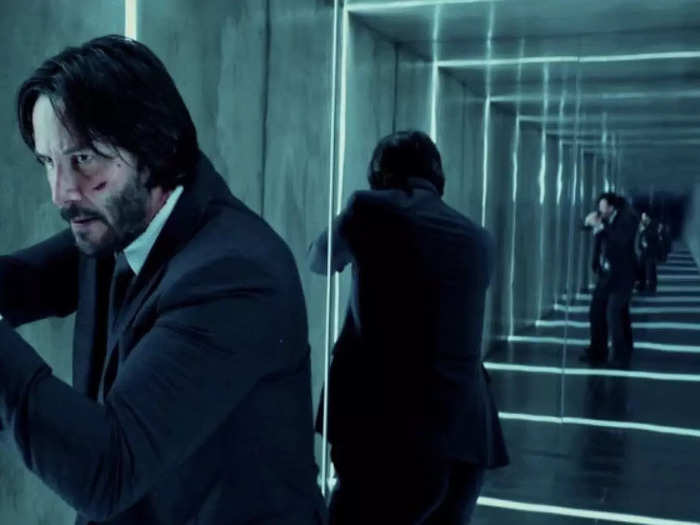 28. The mirror exhibition brawl, "John Wick: Chapter 2" (2017)