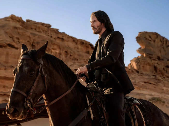 29. The desert pursuit, "John Wick: Chapter 4" (2023)