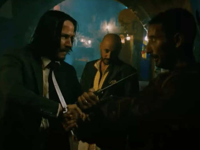 34. Casablanca alley ambush, "John Wick: Chapter 3 - Parabellum" (2019)