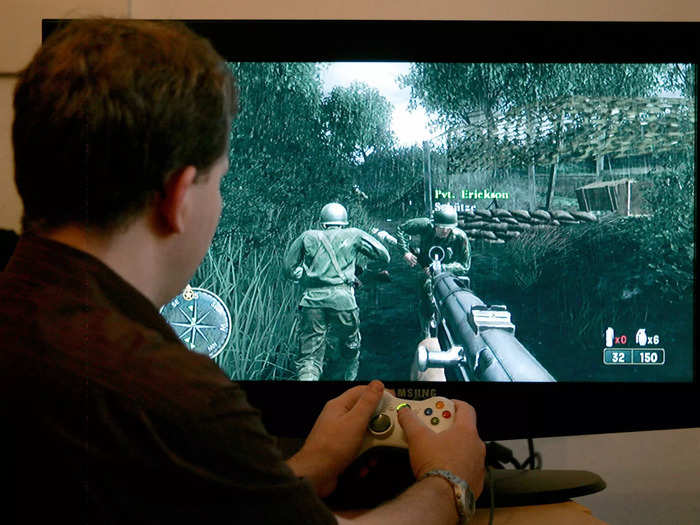 First-person shooter video games like Call Of Duty increased the popularity of AR-15s by showing people what it was like to use one in a virtual setting.