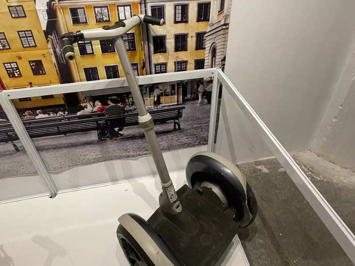 I was surprised to see the Segway (2001) on display as they