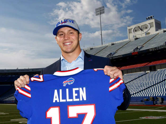 T14. Josh Allen — Buffalo Bills, 2018