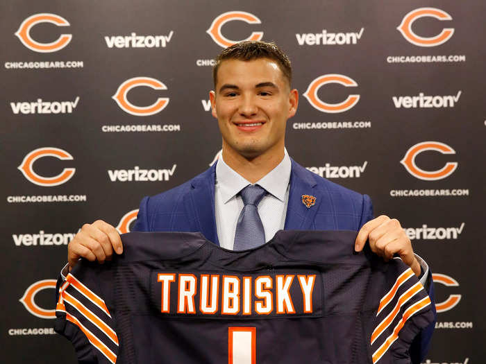 30. Mitchell Trubisky — Chicago Bears, 2017