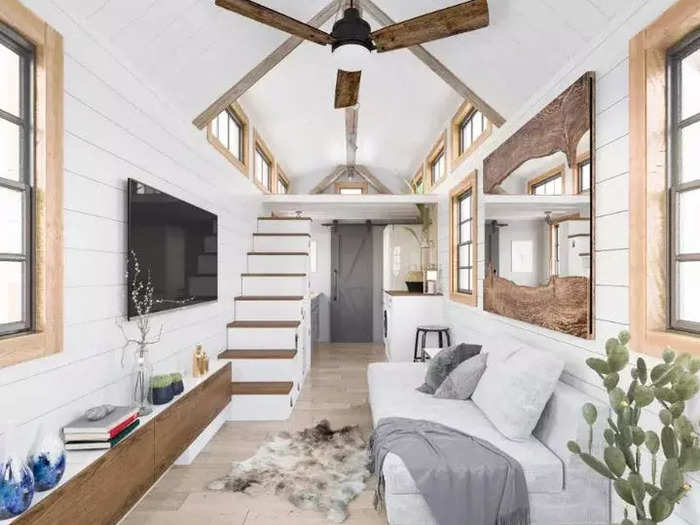 If two people are building a tiny home full-time, it can take as little as two months to finish.