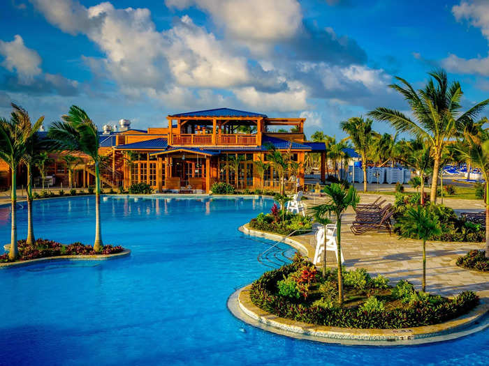 It also owns Harvest Caye in Belize, a 75-acre tropical getaway with beaches that span seven acres.