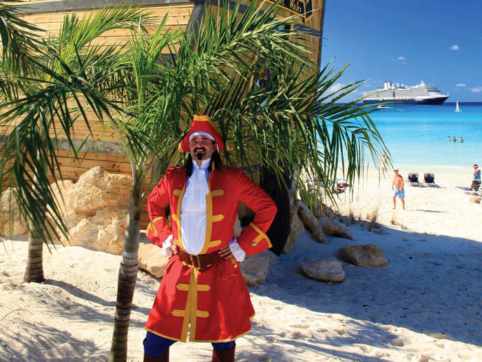 Half Moon Cay, a private island in the Bahamas, was purchased by Carnival subsidiary Holland America Line for $6 million in 1996.