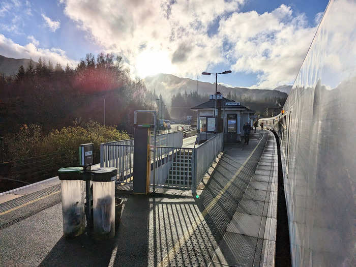 I visited Tyndrum as a child, so it was a treat to pass by it on our way to Oban.