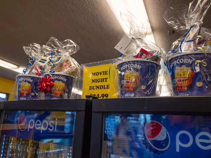 And, yes, you can still get giant popcorn buckets.