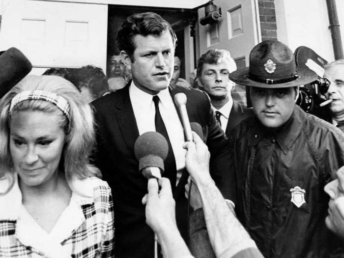 In 1969, Sen. Ted Kennedy apologized to the nation a week after he fled the scene of a car crash leaving a dead woman named Mary Jo Kopechne behind.