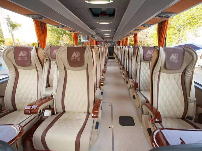 To facilitate this long-haul trip, Adventures Overland will deploy a luxury 30-seater bus. Four to five of these seats will be reserved for crew.