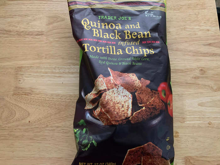 One employee called the quinoa-and-black-bean-infused tortilla chips sturdy and tasty.