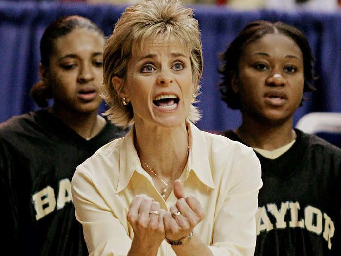 She earned her first head coaching gig with the Baylor Bears at the turn of the century and brought the program to new heights from the jump.