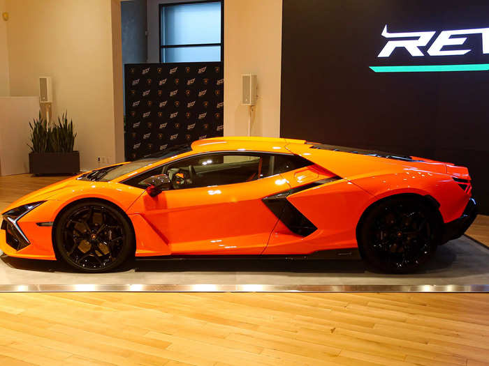 Its first gasoline-free model arrives later this decade, but Lambo is kicking off its new direction with a plug-in hybrid called the Revuelto.