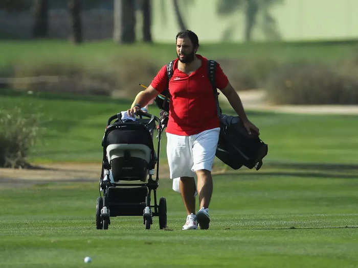 Strollers cannot come with you to the Masters.