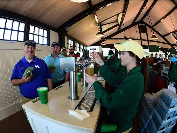 If you are heading to Augusta National, leave the Yeti cooler at home.