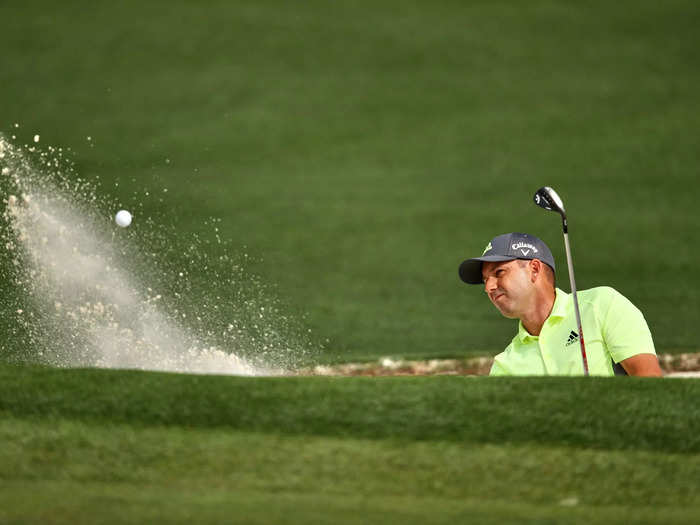 Meanwhile, those bunkers at Augusta are filled with mining waste.