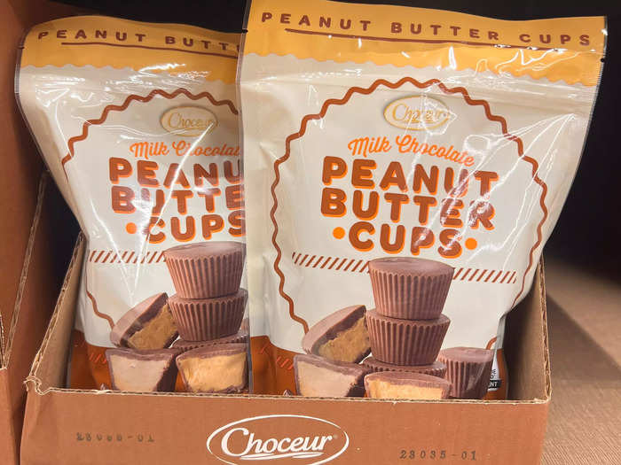 The Choceur peanut-butter cups are a delicious sweet treat.