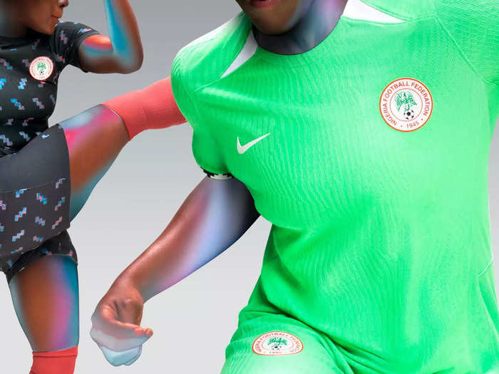 Nigeria has some of the most eye-catching uniforms in the entire tournament, inspired by "the distinctiveness of the country