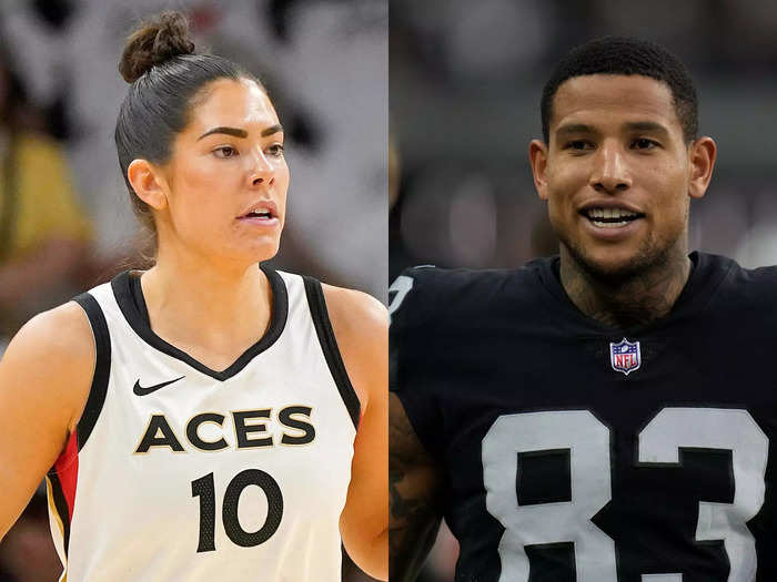 Kelsey Plum and Darren Waller are one of the most powerful young couples in professional sports — and you may not have even known they were together.