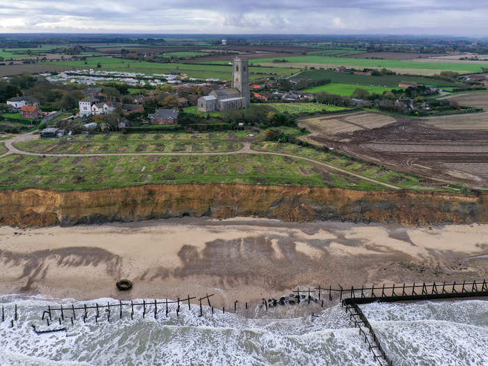 Scientists in 2014 discovered human footprints in Happisburgh that they said were 800,000 to 1 million years old, the most ancient ever found outside of Africa and the earliest sign of humans in Europe.