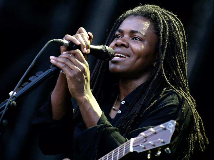 The first album Page owned was by Tracy Chapman.