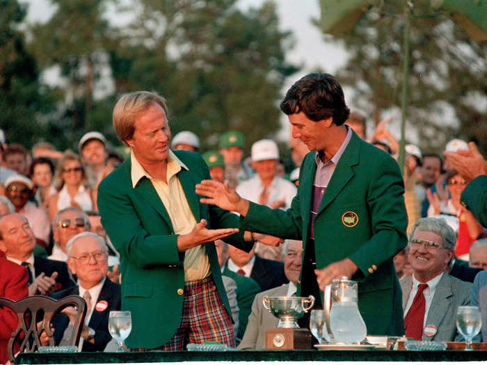 Although there are champions who have won the Masters many times, like six-time winner Jack Nicklaus, they