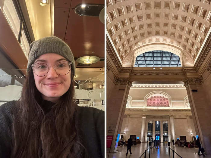 When I got to Chicago, I spent five hours in Amtrak