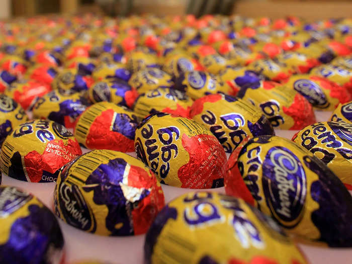 Cadbury Easter Creme Egg (Sixth place, two states)