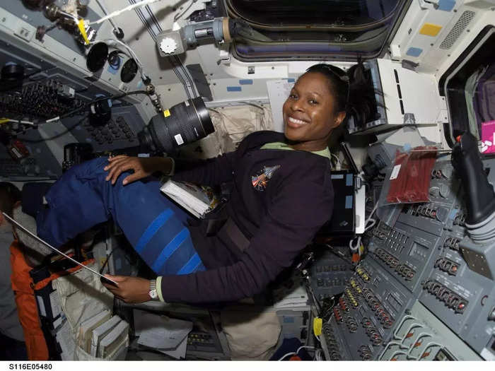 Joan Elizabeth Higginbotham became a NASA astronaut in 1996 and is the third African American woman to go into space.