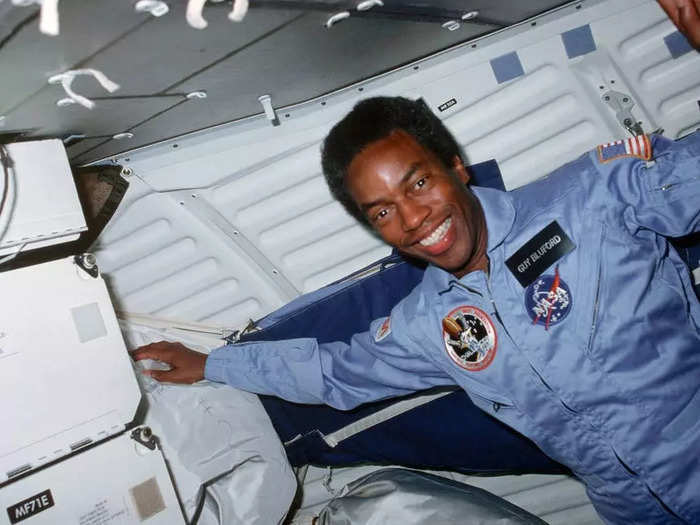 Guion Bluford was the first African American astronaut to venture into space.