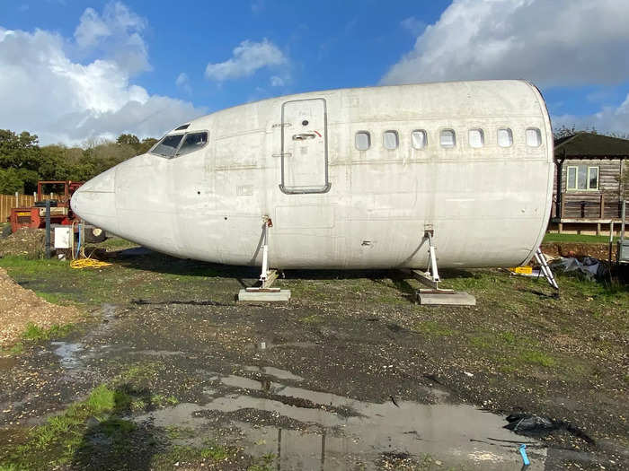 The plane was purchased from a college that originally used it to train aircrew. It wasn