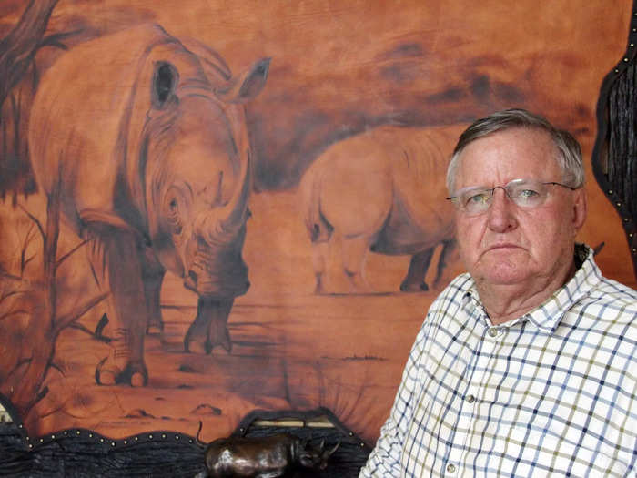 As his costs grew, Hume wanted to legalize the rhino horn trade again. He argued legalization would remove poachers from the market because private owners, like himself, could sell large volumes of horn harvested in a humane way.