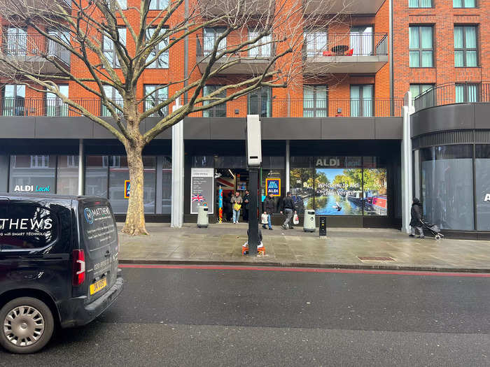 The UK store we visited is located in Maida Vale, a relatively quiet neighborhood in West London.